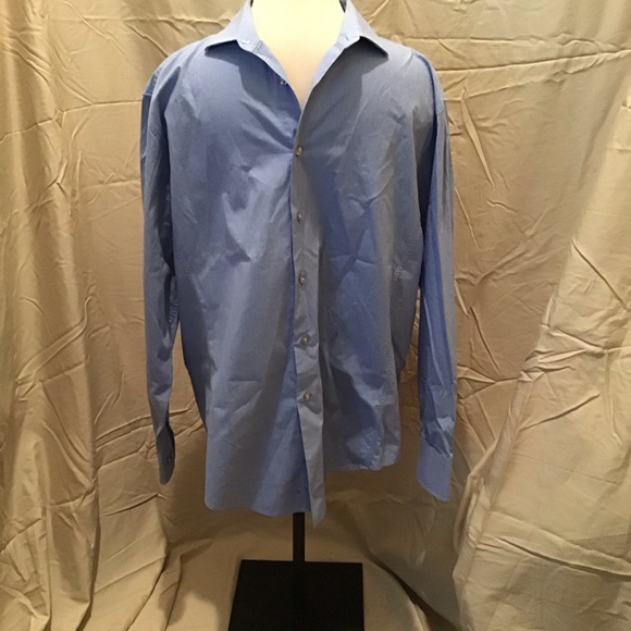 Men’s Calvin Klein Button Up Shirt-Size 17 (32/33) - Picture 2 of 4